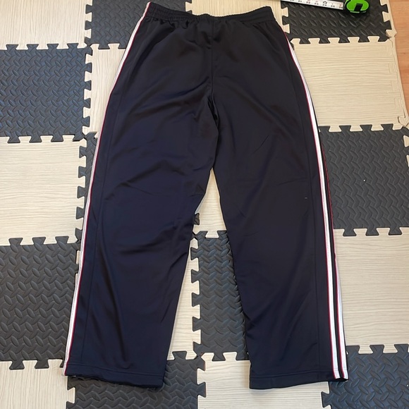 Black, White, and, Red Adidas sweatpants #Adidas - Picture 6 of 7